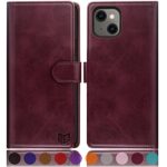SUANPOT iPhone 13 15.5 cm Case w/ Card Holder & RFID Block