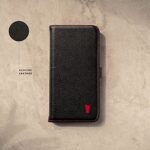TORRO Leather Wallet Case for iPhone X/XS (Black)