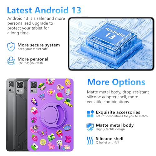 SGIN 30.4cm Android 13 Tablet, 8GB RAM, 256GB Storage