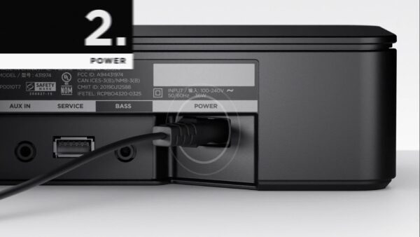 Bose TV Speaker - Compact Soundbar with Bluetooth, Black