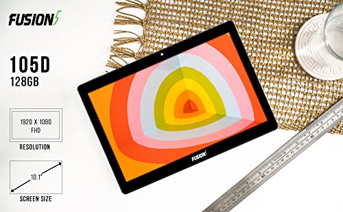 Fusion5 25.6cm Android 11 Tablet, 128GB, 4GB RAM, 4G, FHD