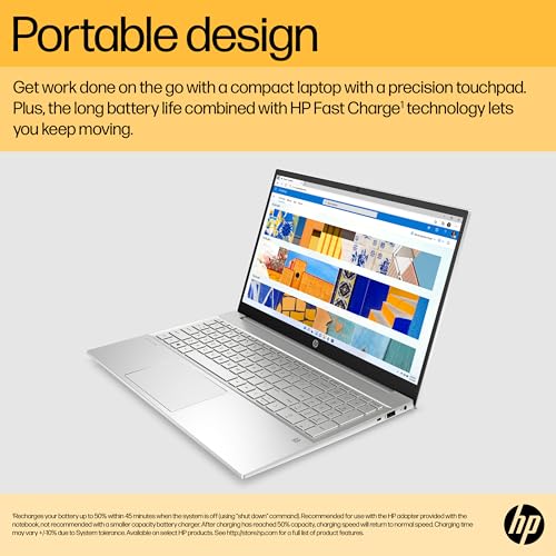 HP Pavilion 39.6cm Laptop | Ryzen 7 | 16GB RAM | 512GB SSD