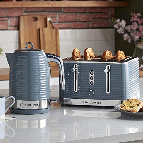 Russell Hobbs Inspire 1.7L Cordless Kettle, Grey 24363