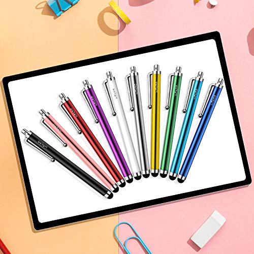 Mixoo Capacitive Stylus Pens, 10Pcs for All Touch Screens