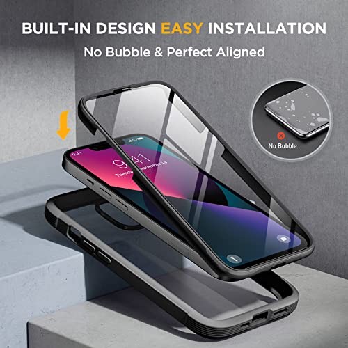 Miracase iPhone 13 Case 15.5cm with Screen Protector