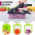 DUMAO 12-in-1 Vegetable Chopper & Mandoline Slicer