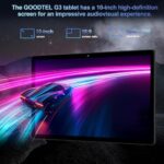 GoodTel 2024 Android 13 Tablet 12GB+128GB, 6000mAh, Black