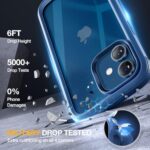 Miracase iPhone 12/12 Pro 15.5cm Case with Screen Protector