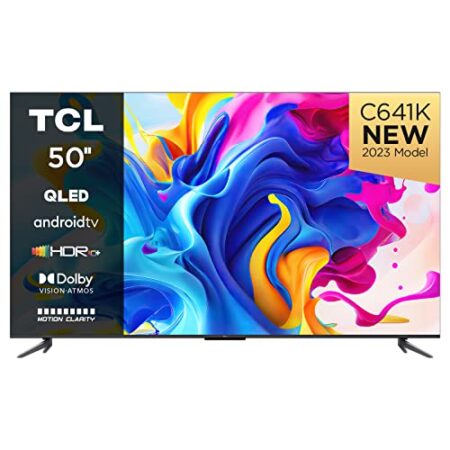 TCL 50C641K 127cm QLED 4K UHD Android Smart TV