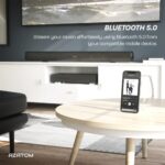 AZATOM Studio Eclipse 2.1 Soundbar, 180W, Bluetooth, 91cm
