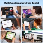 10" Android 14 Tablet, 8GB RAM, 32GB ROM, 5000mAh (White)