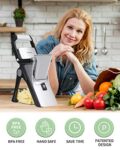 Mandoline Veg Slicer & Chopper, Julienne/Dicer, Easy Use