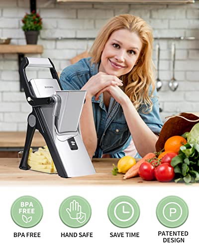 Mandoline Veg Slicer & Chopper, Julienne/Dicer, Easy Use