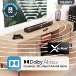MAJORITY 2.1.2 Dolby Atmos Soundbar | 160W | Bluetooth | HDMI