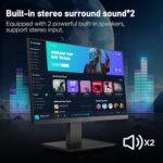 KOORUI 55cm FHD Monitor, 100Hz, 4ms, VA, Adaptive Sync
