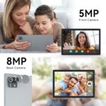 Hakaug 10" Android 13 Tablet, 6GB/64GB, 5000mAh, Gray