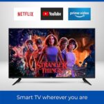 Cello 127cm 4K UHD Smart TV, Freeview, Apps, 3x HDMI, Black