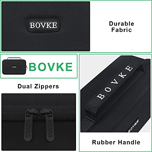 BOVKE Hard GPS Case for 15-18 cm Sat Nav, Black
