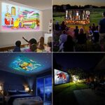 Vamvo YG300 Pro Portable LED Projector, 1080p Support