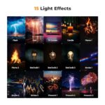 K&F Concept Magnetic LED Light, 2500K-9900K, CRI 96+, Black