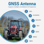 SMAJAYU JY100 Tractor GPS 10-20cm Accuracy for Farming