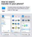 SD Card Reader for iPhone/iPad, Oyuiasle Trail Camera