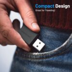 SABRENT USB to 3.5mm Audio Adapter, External Sound Card