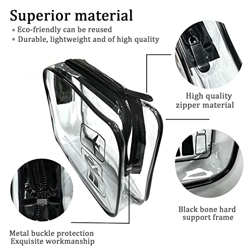 Travel Packing Cubes - 6 Piece Set with Shoe Bag