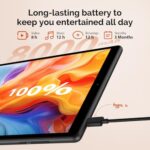 FLYCOAY 10" Android 13 Tablet, 5G, 19GB+128GB, 8000mAh, FHD