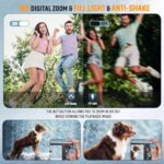 4K Autofocus Digital Camera, 48MP, 32G SD, 2.8" Screen, Black