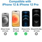 4youquality 4-Pack Screen Protector for iPhone 12/12 Pro