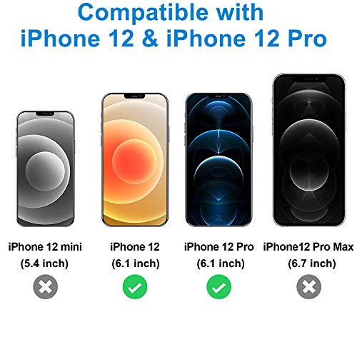 4youquality 4-Pack Screen Protector for iPhone 12/12 Pro