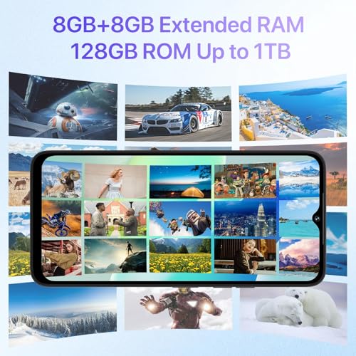 UMIDIGI G5 50MP Smartphone, 16GB+128GB/1TB, 6.6" 4G Dual SIM
