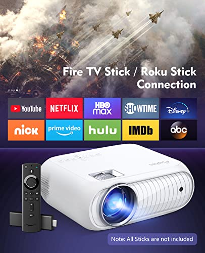 Home Theatre 1080P Full HD 12000 Lux Mini Projector