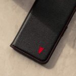 TORRO Leather Wallet Case for iPhone X/XS (Black)