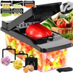 Pro Vegetable & Onion Chopper, Mandoline Slicer Dicer