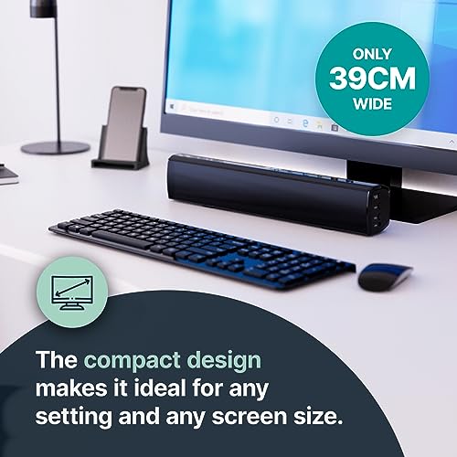 MAJORITY Bowfell Bluetooth Sound Bar | 50W | 39cm | Black