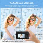 Jumobuis 4K 48MP Vlogging Camera with 32GB Card, Black