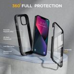 Miracase iPhone 13 Case 15.5cm with Screen Protector