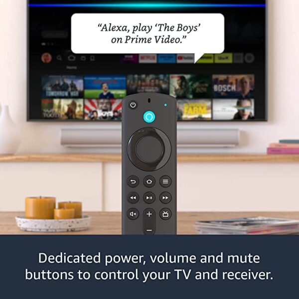 Amazon Fire TV Stick with Alexa Voice Remote, TV Controls