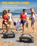 W-KING 50W Bluetooth Speaker, IPX6, 40H Playtime
