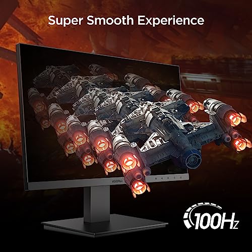KOORUI 55cm FHD Monitor, 100Hz, 4ms, VA, Adaptive Sync