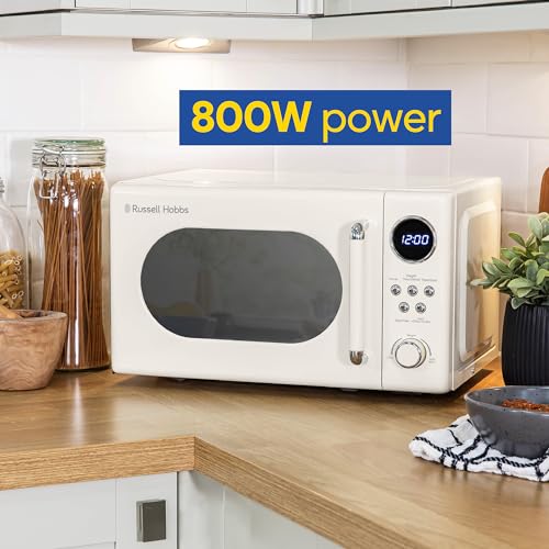 Russell Hobbs 8kg Washing Machine, 1400 rpm, Black