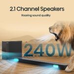Hisense 2.1 CH 240W Soundbar - DTS Virtual X, Subwoofer