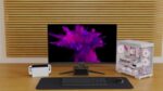 CRUA 68.6cm 180Hz Curved Gaming Monitor, Full HD, Black