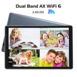 CWOWDEFU 10" Android 11 Tablet 32GB HD 5G WiFi (Silver)
