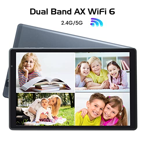 CWOWDEFU 10" Android 11 Tablet 32GB HD 5G WiFi (Silver)