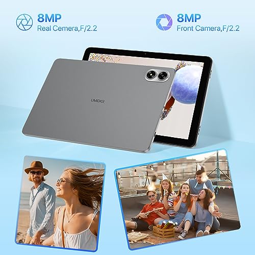 10.1" Android 13 Tablet, 8GB+64GB, WiFi 6, 6000mAh, Gray