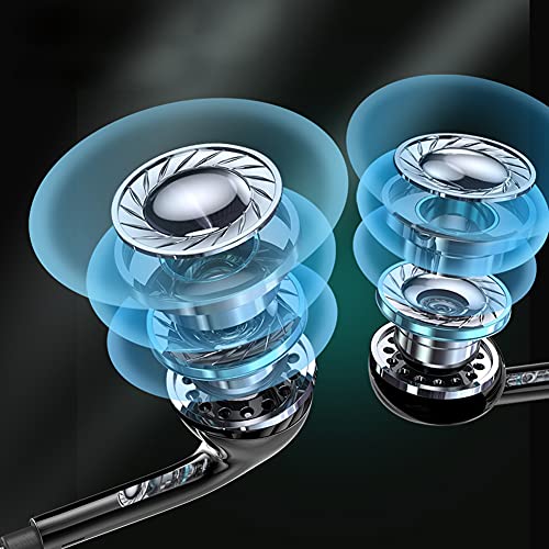 2 Pack Wired Earphones with Mic for Phones & Tablets
