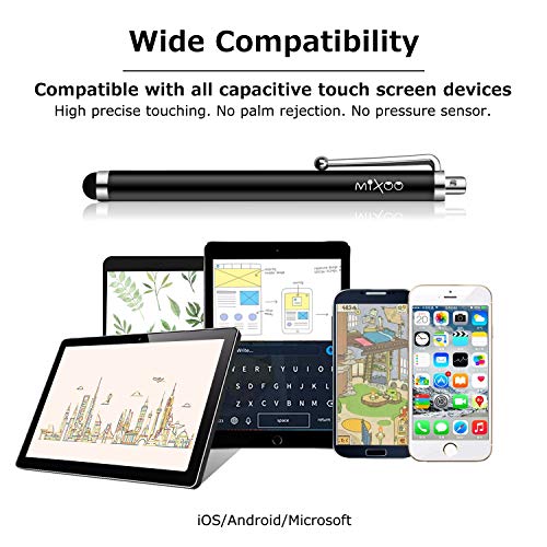 Mixoo Capacitive Stylus Pens, 10Pcs for All Touch Screens